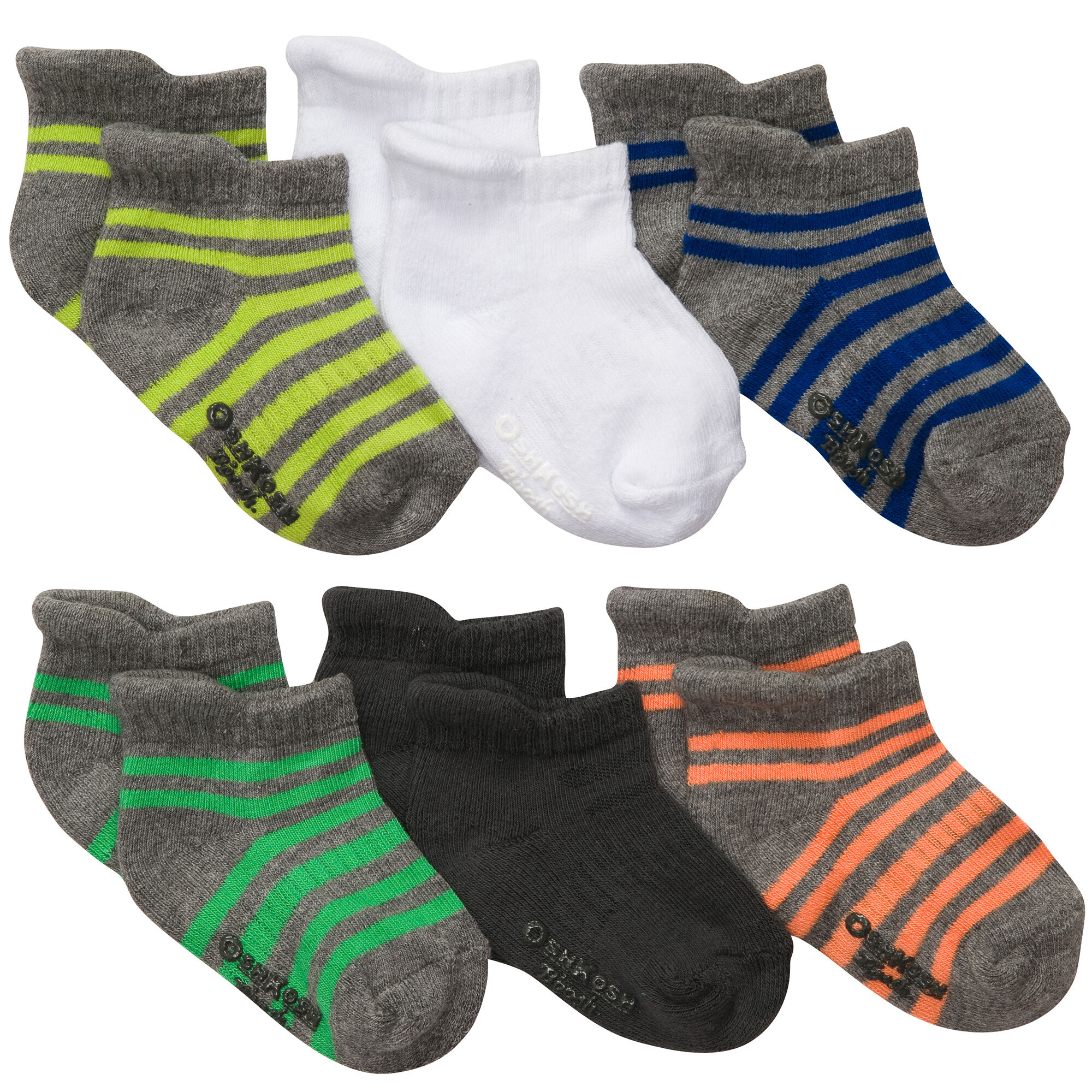Baby Boy 6-Pack Ankle Socks | OshKosh.com