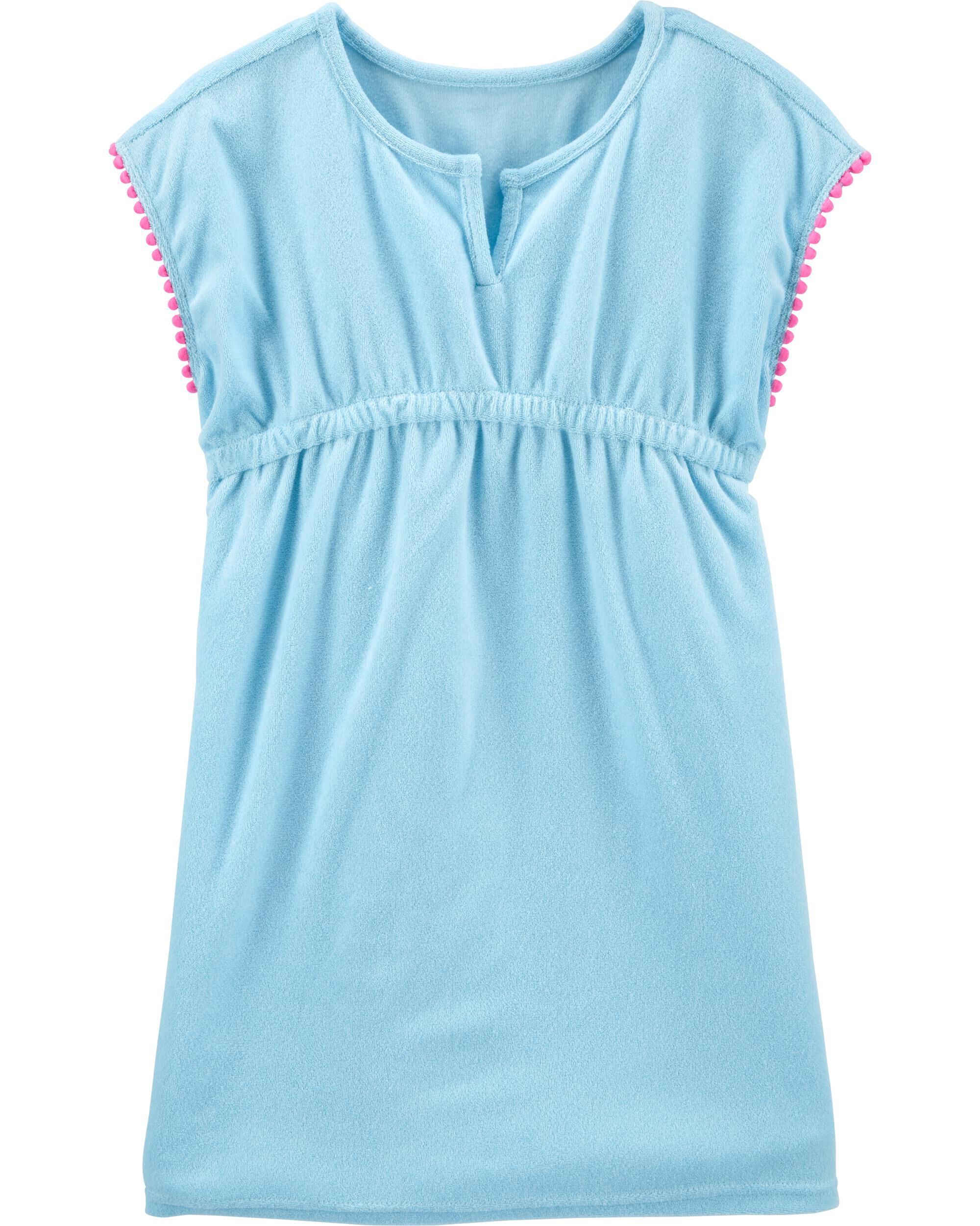 girls terry swim cover up