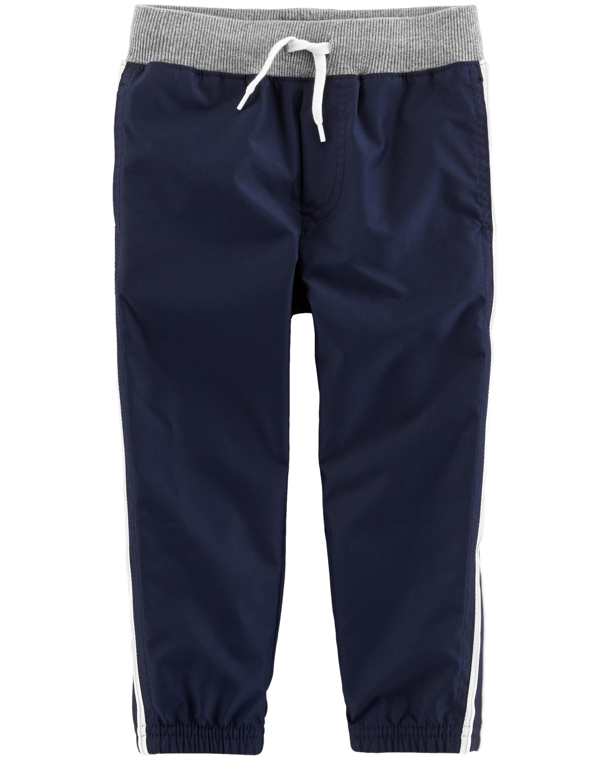 Oshkosh BGosh Baby Boys Jogger Shorts-Blue Stripes