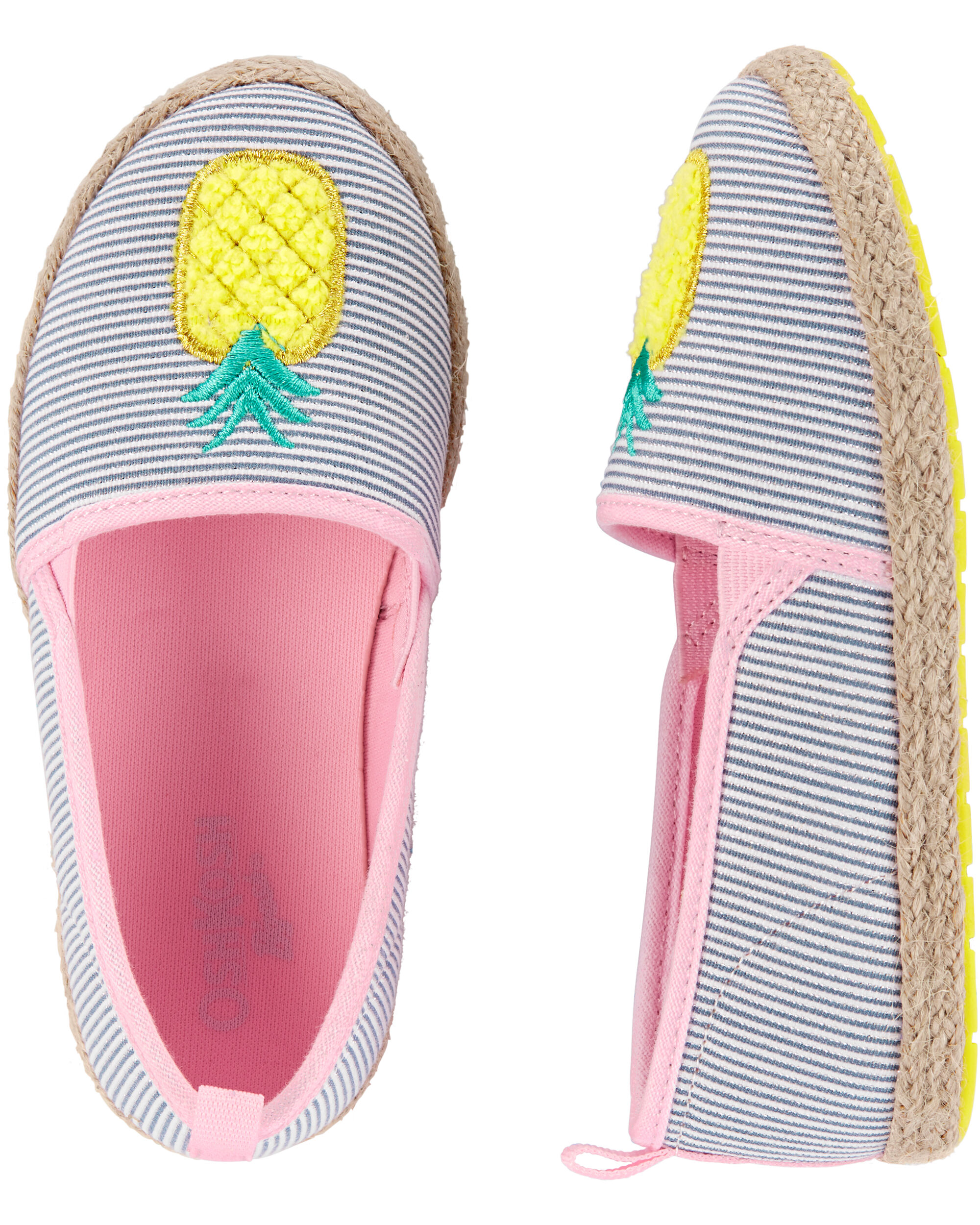 pineapple slip on shoes