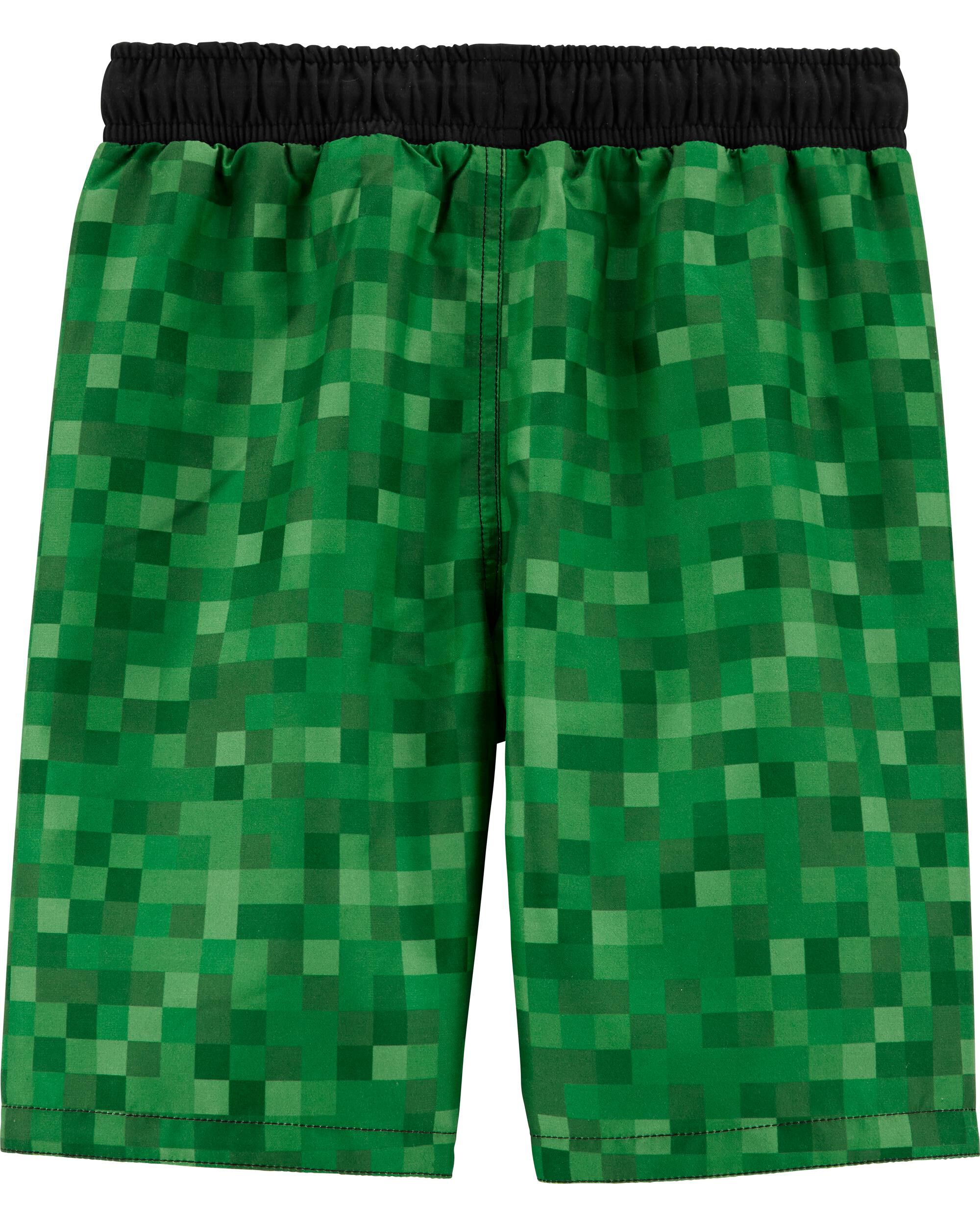 minecraft swim trunks size 8