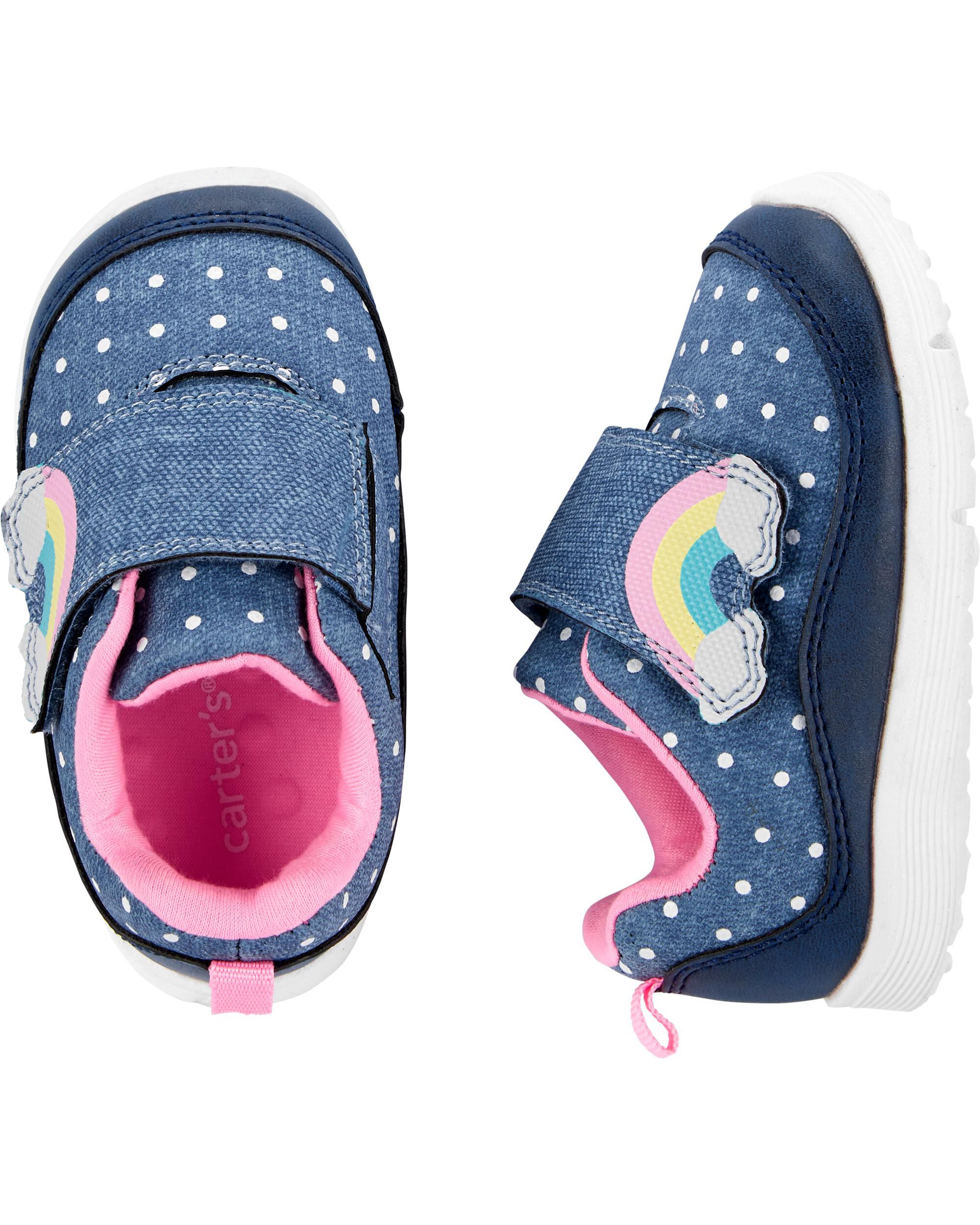 Rainbow Sneaker Baby Shoes | oshkosh 
