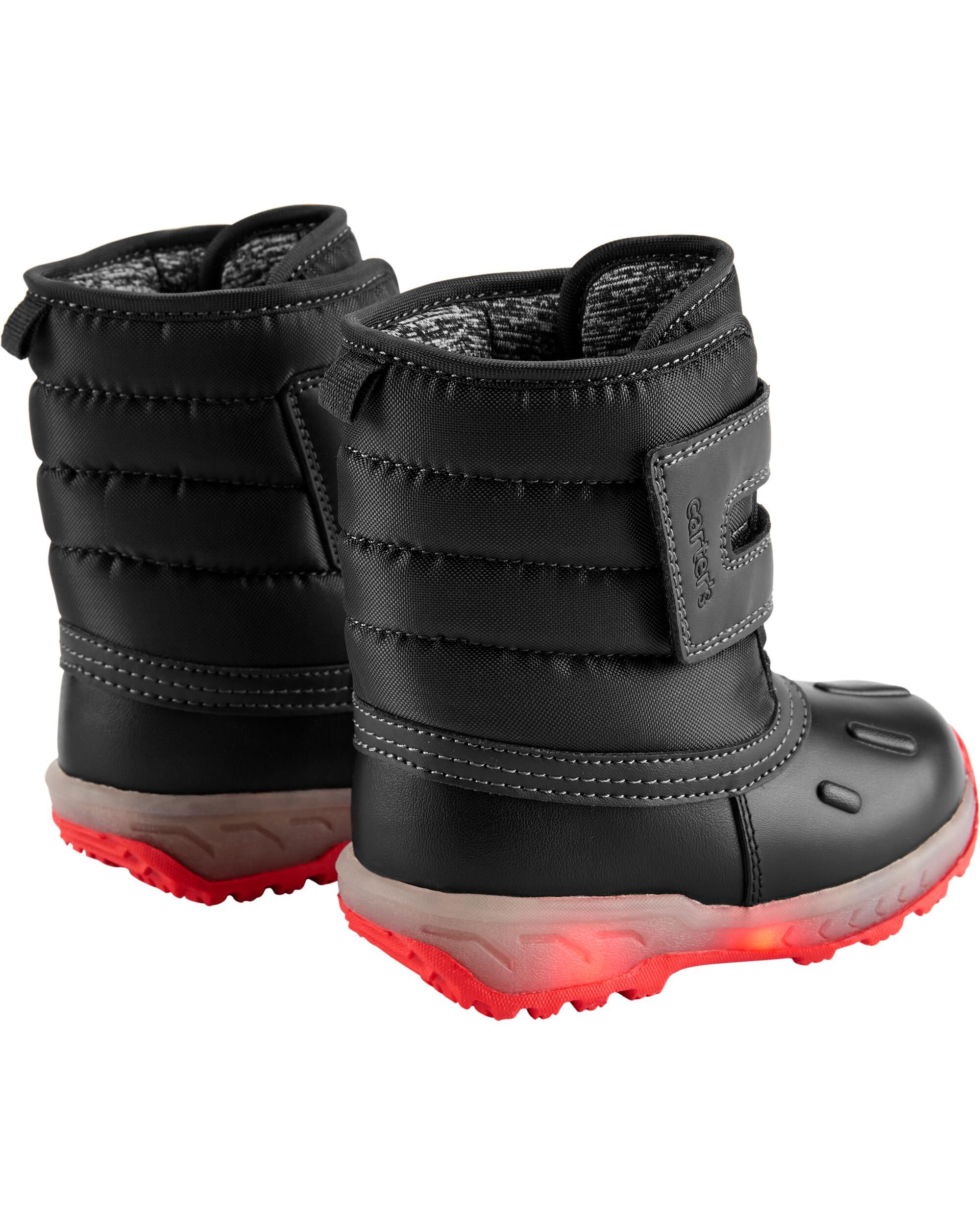 light up winter boots