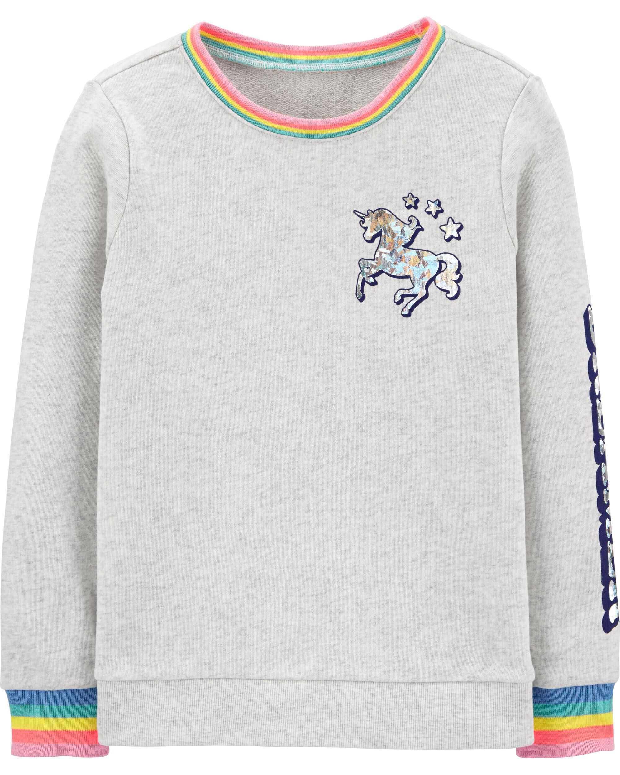 kids unicorn sweatshirt