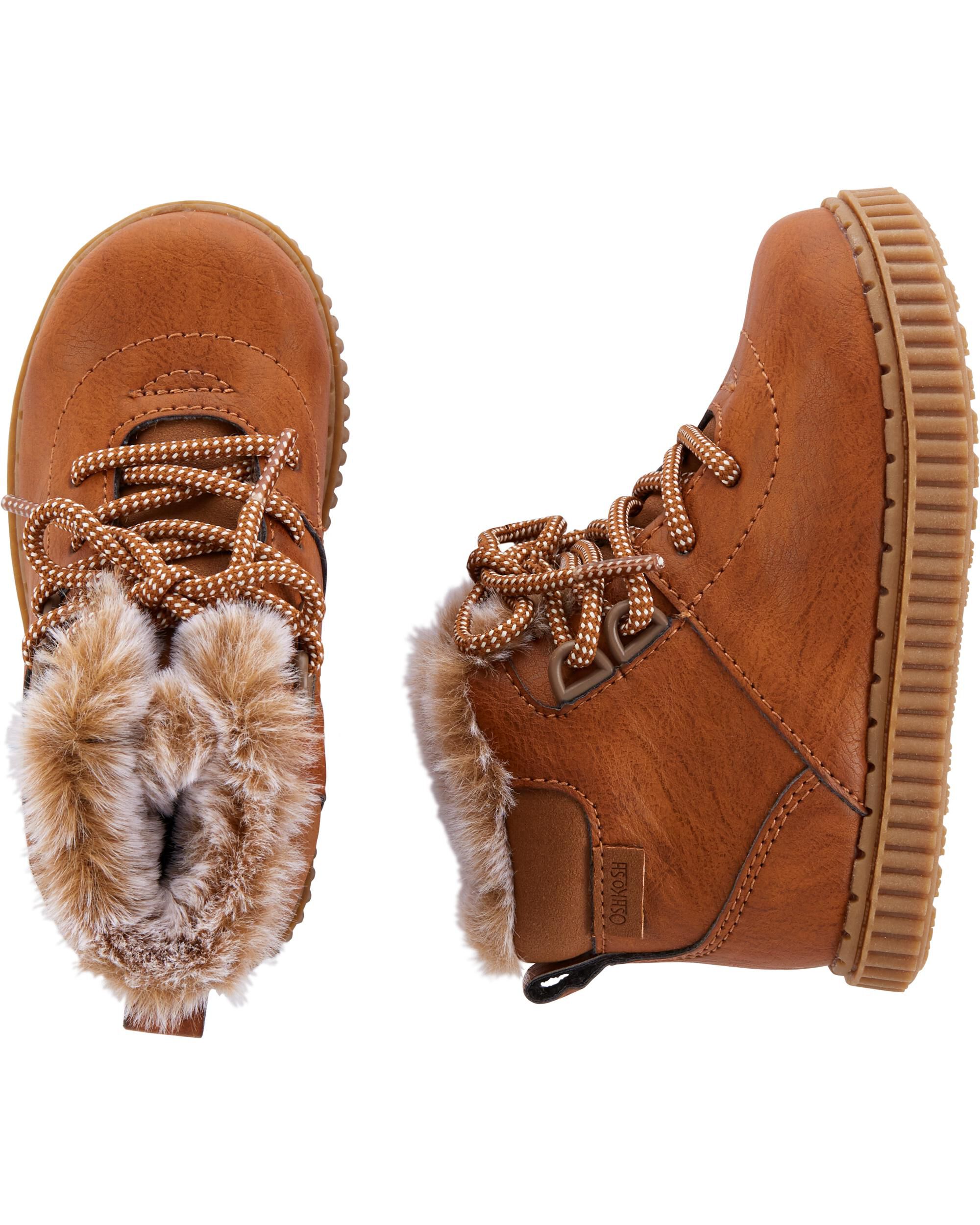 baby lace up boots