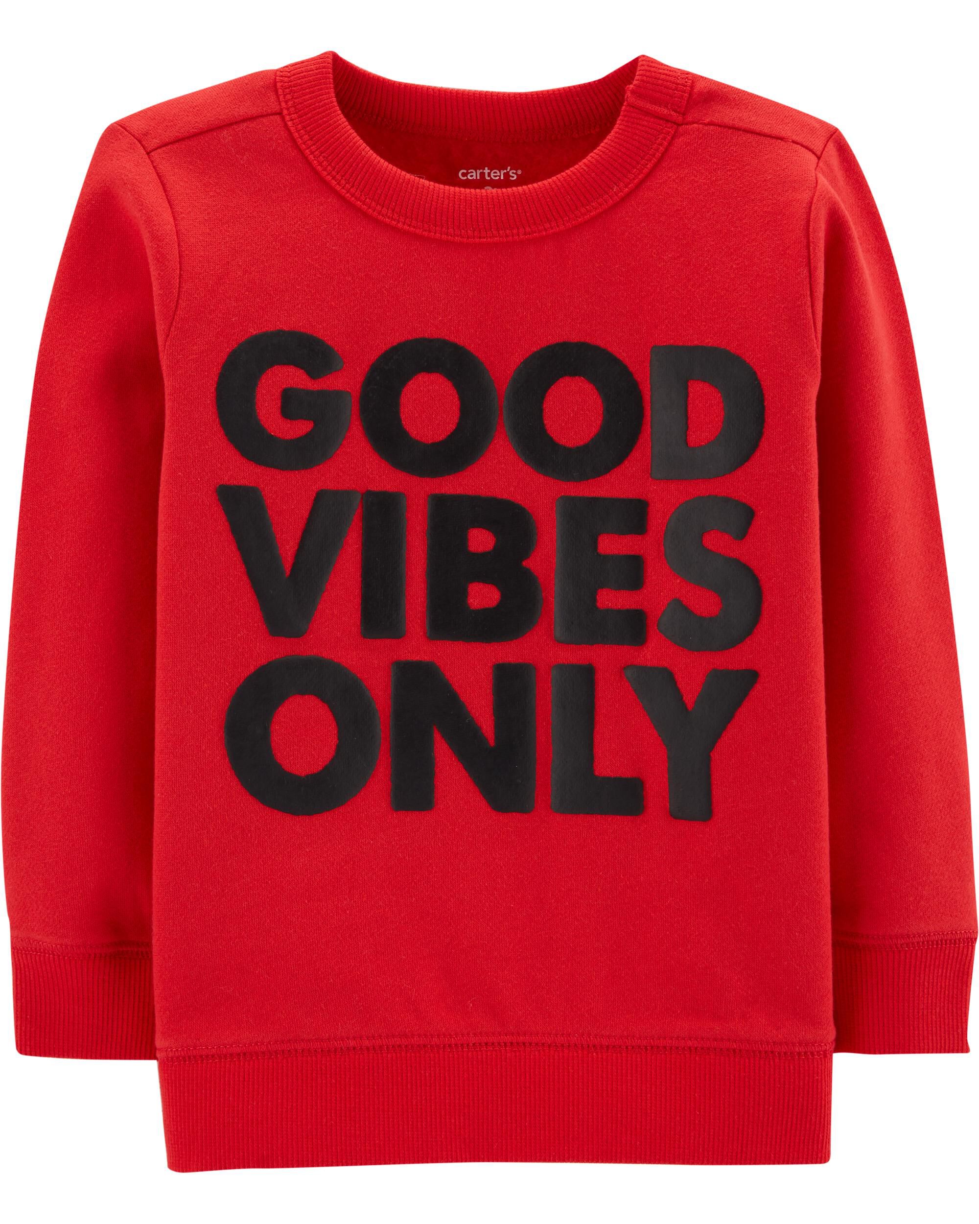 good vibes only sweater