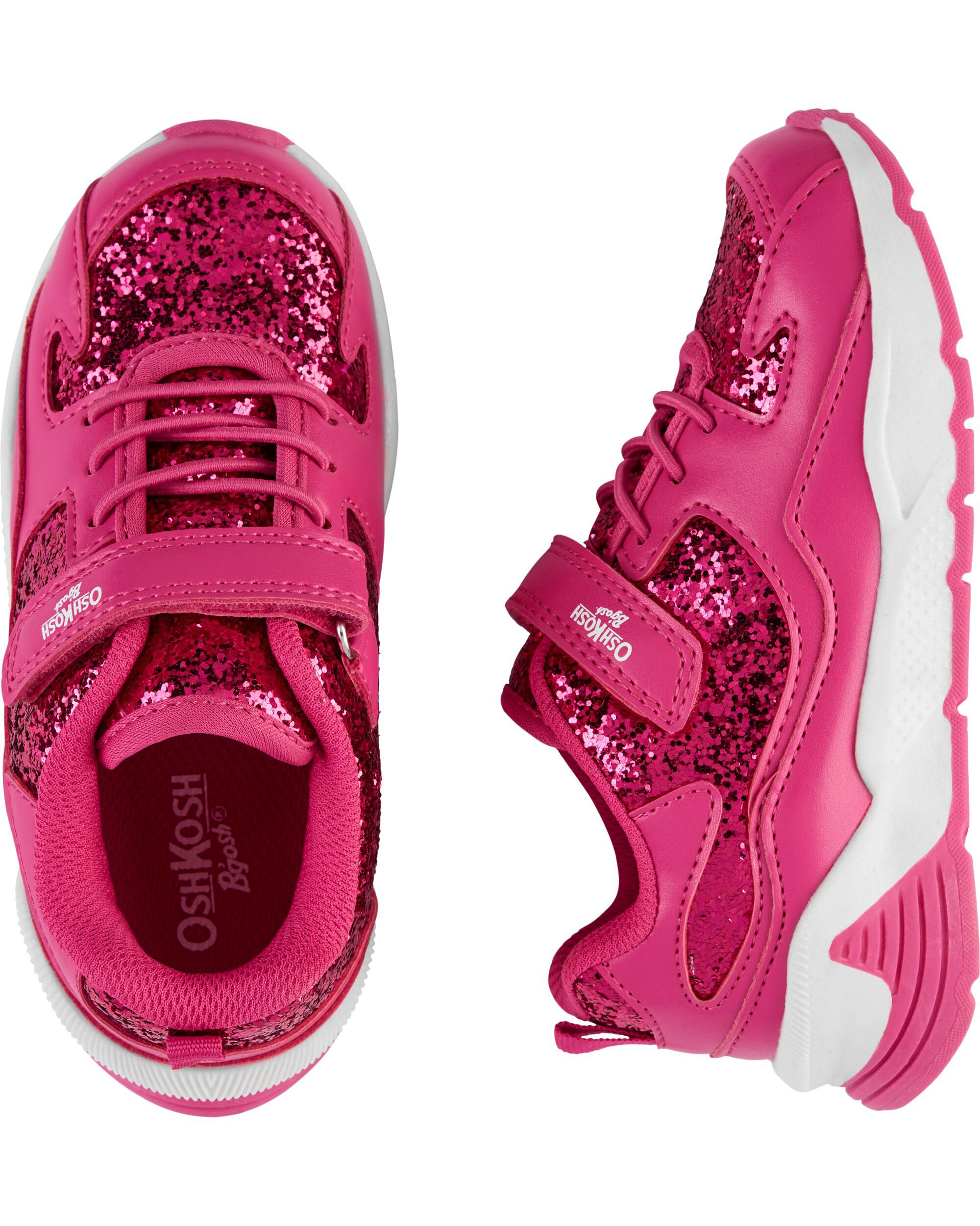 OshKosh Pink Glitter Sneakers | oshkosh.com