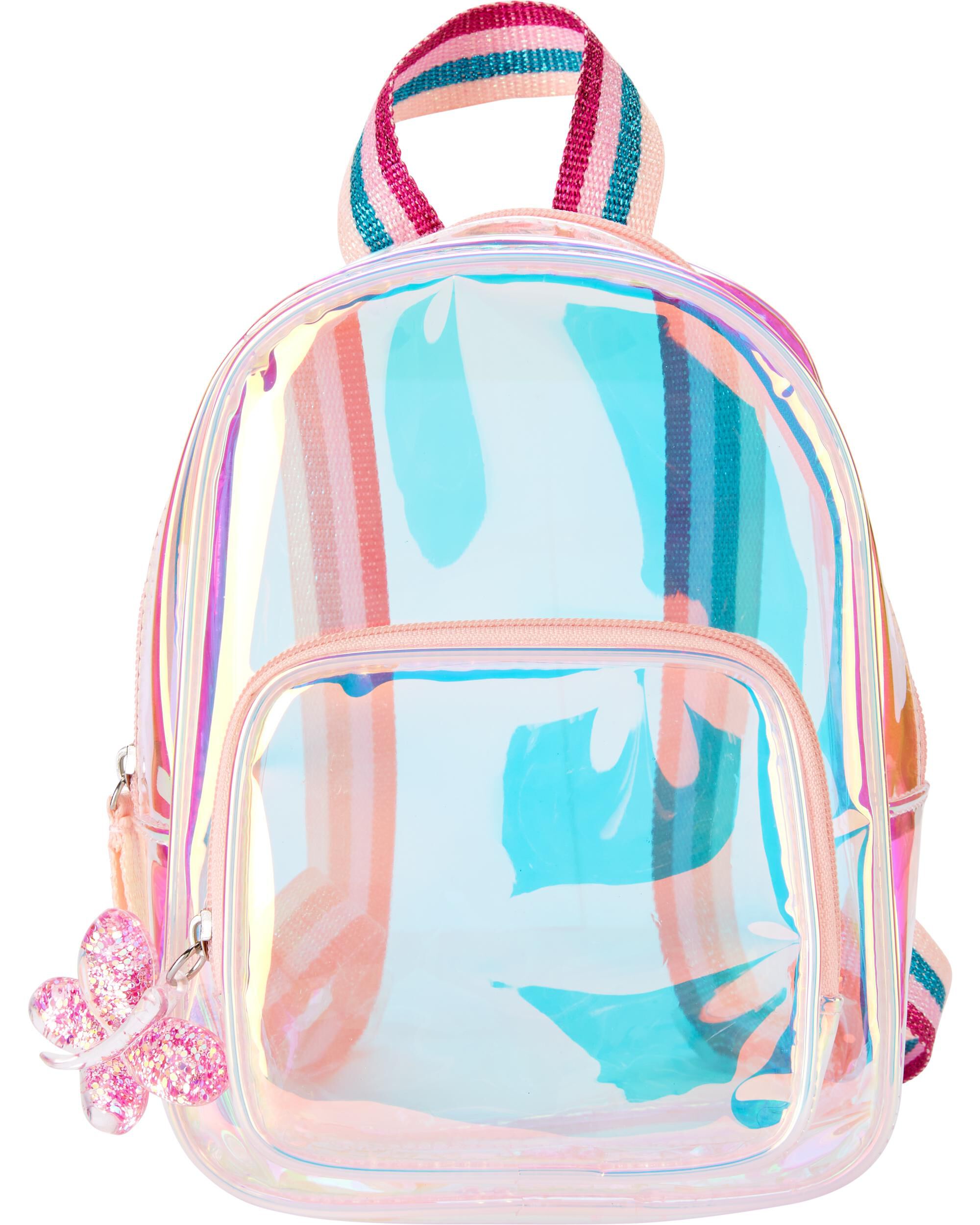 baby pink mini backpack