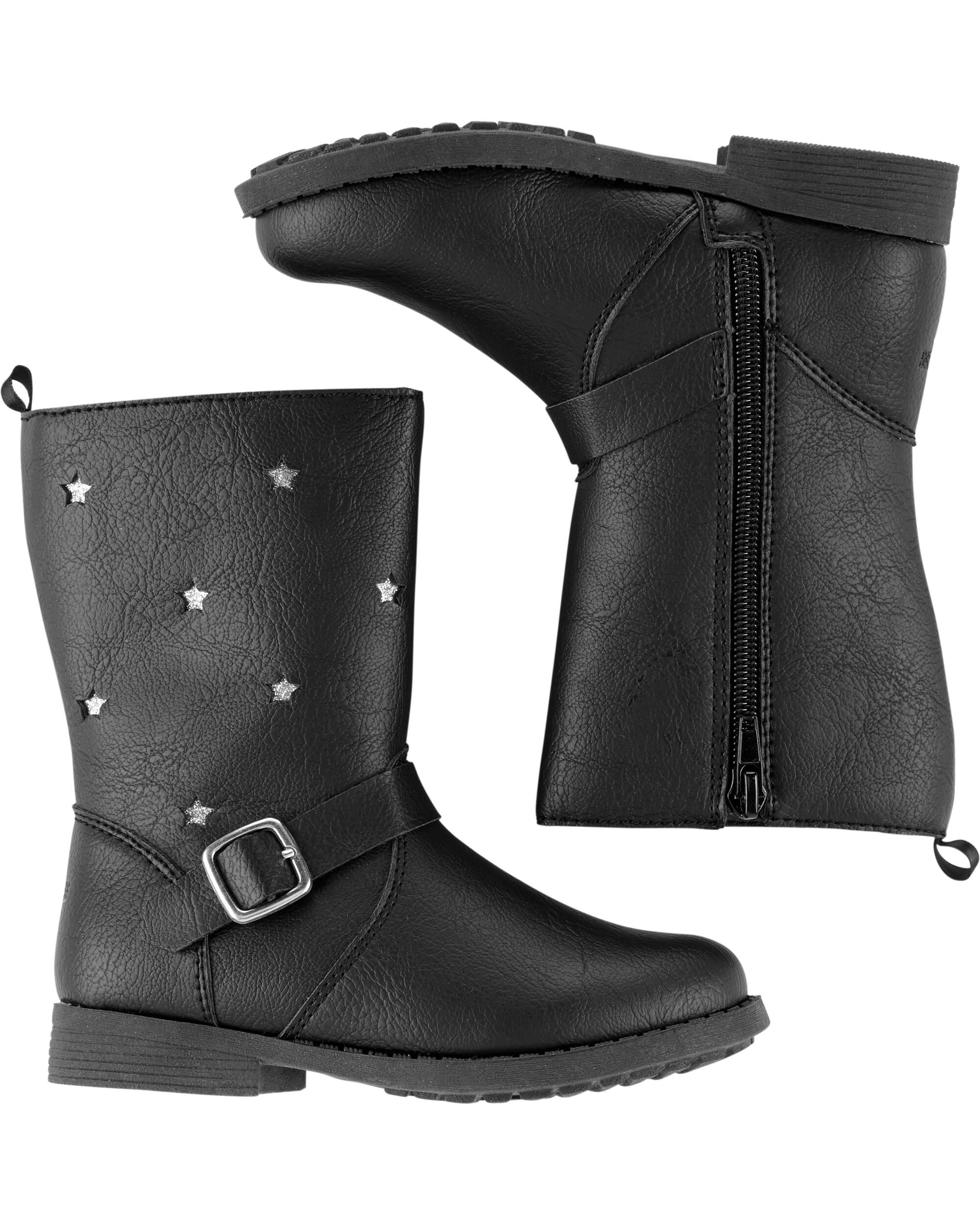 silver star boots
