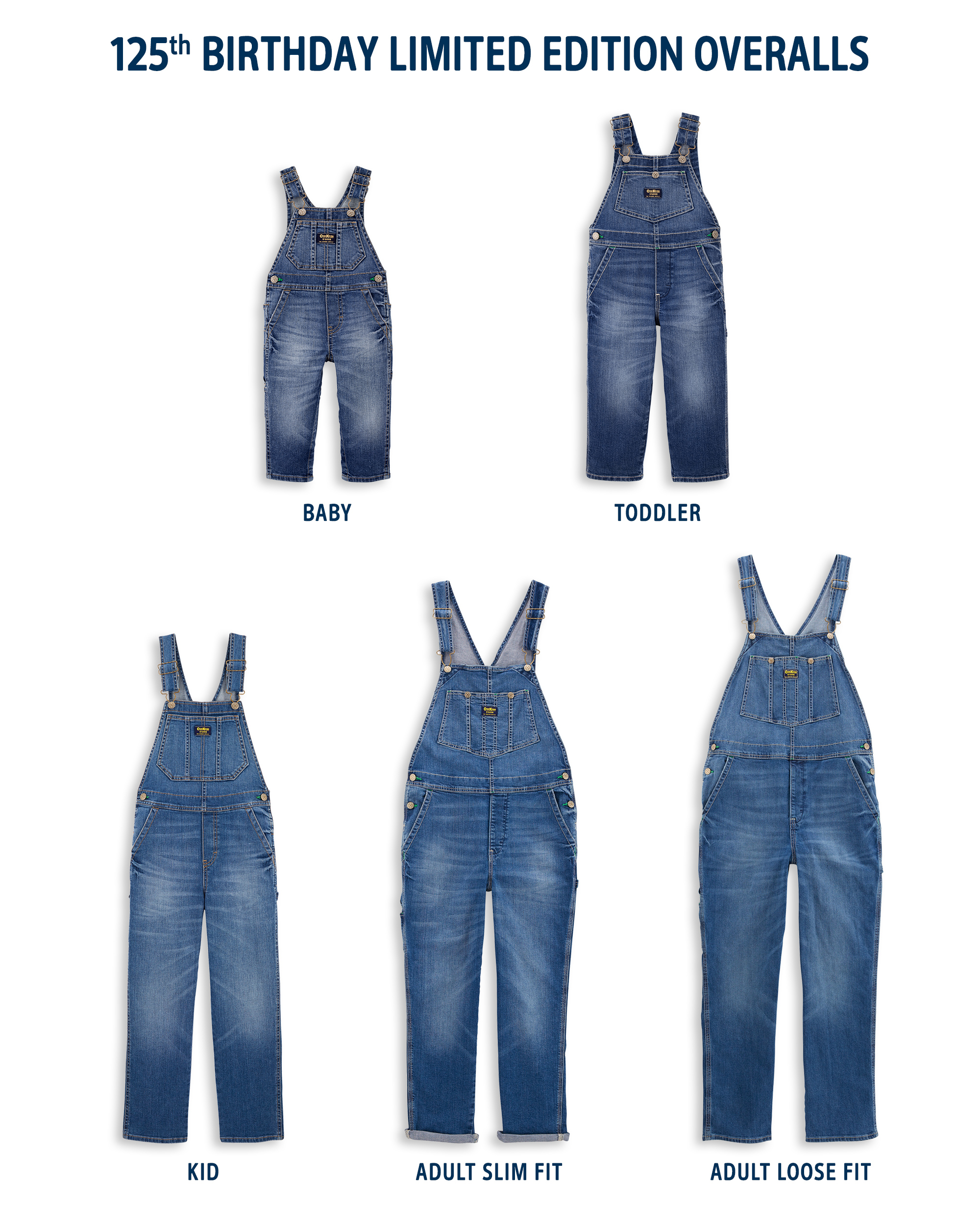relaxed fit denim overalls