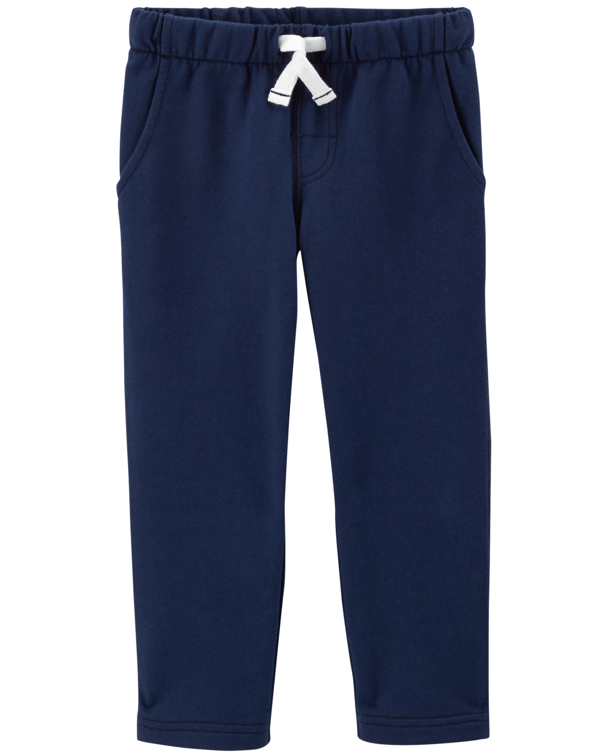 navy blue girl joggers